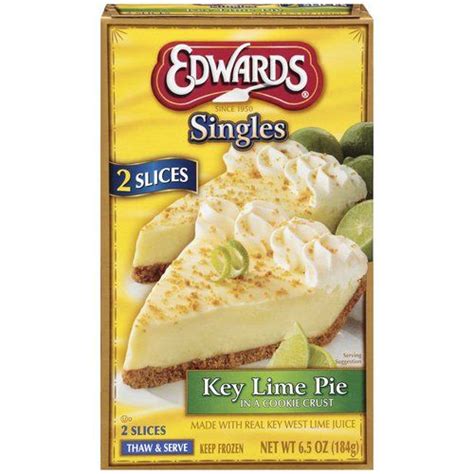 Edwards Singles Key Lime Pie Count Oz Lime Pie Key Lime Pie