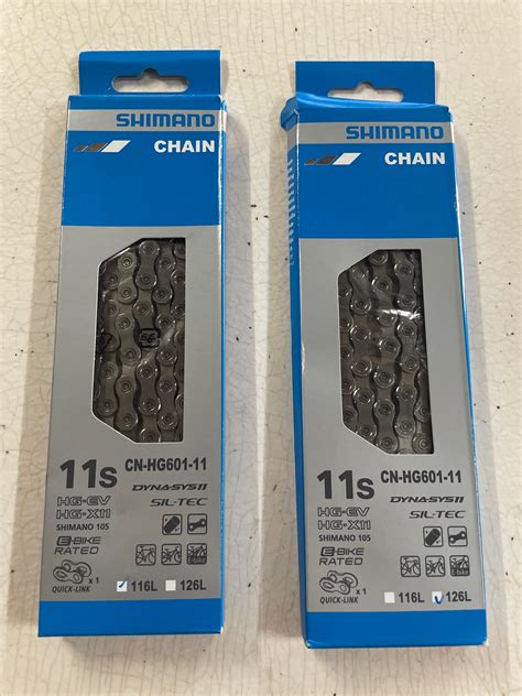 Shimano HG601 Chain 11 speed 116L and 126L Original | Lazada PH