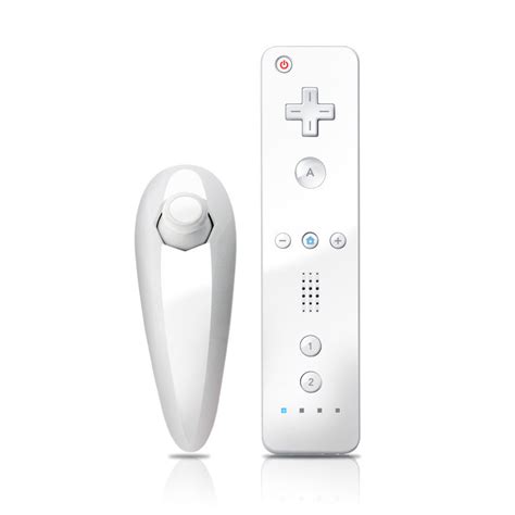 Solid State White Nintendo Wii Nunchuk Skin