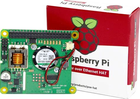 Raspberry Pi Power Over Ethernet Poe Hat For Raspberry Pi B And