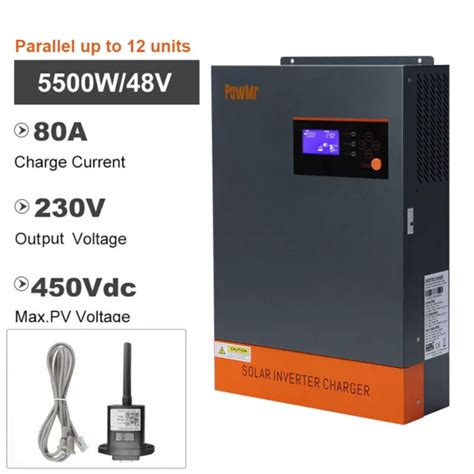 Powmr W V Inverter Solare Ibrido Off Grid A Mppt Vac In