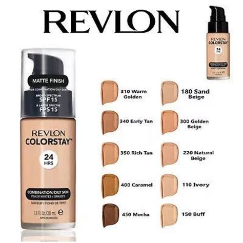 ของแท้ รุ่นใหม่ผลิตปี 2565 รองพื้นเรฟลอน Revlon Makeup Foundation