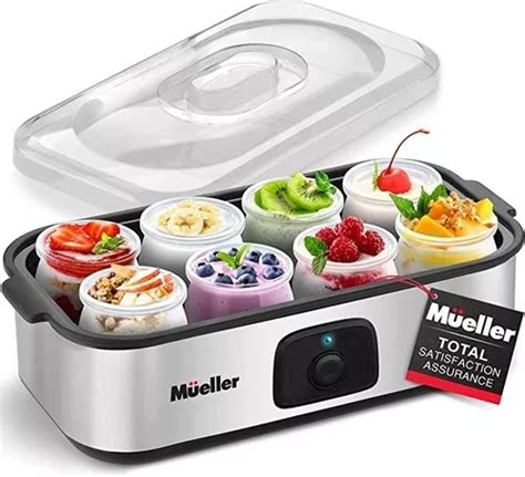 Maquina De Hacer Yogurt 8 Frascos Mueller MercadoLibre