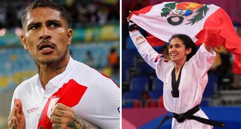 Angélica Espinoza medalla de oro Paolo Guerrero capitán de la