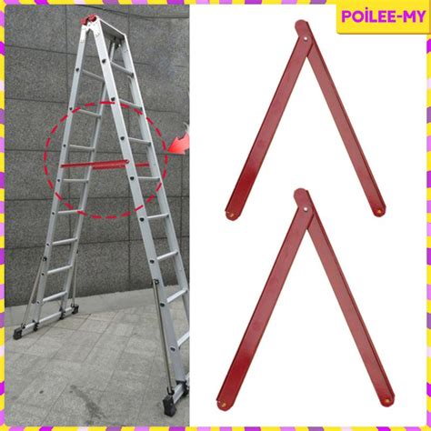 PoileeMY Step Ladder Hinge Herringbone Ladder Rod Fixed Support