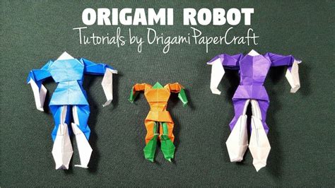 Cara Membuat Origami Robot Dari Kertas Ian Lawrence