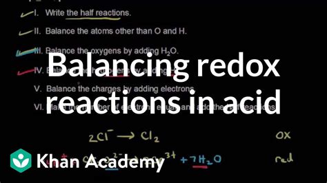 How To Identify A Redox Reaction Equation