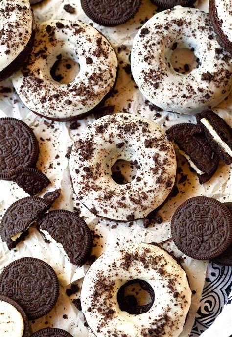 Oreo Donuts Recipe Oreo Donuts Homemade Donuts Delicious Donuts