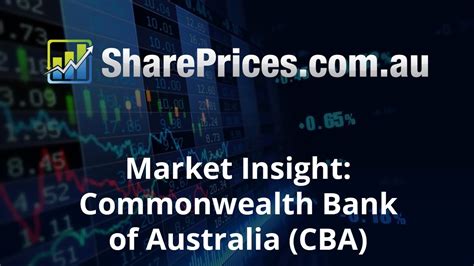 Share Prices Market Insight Commonwealth Bank Of Australia CBA 1 11