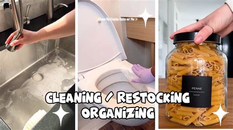 Satisfying Cleaning Restocking Organizing Tiktoks Asmr 29 YouTube