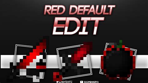 Minecraft Pvp Resource Pack Red Default Edit Uhc Kohi Youtube