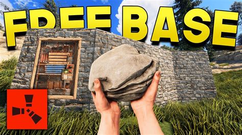 FREE BASE ON WIPE DAY Rust SOLO Gameplay YouTube