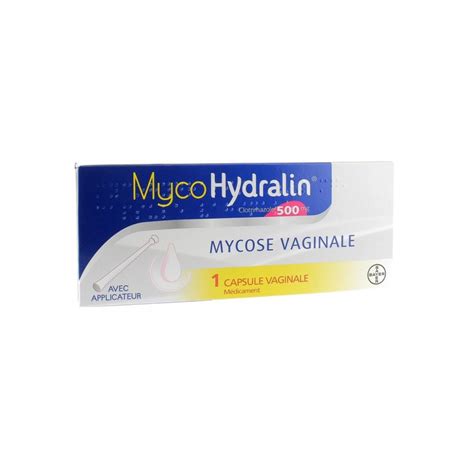 Mycohydralin Mg Capsule Vaginale Avec Applicateur