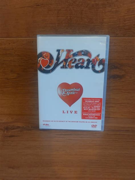 Heart Dreamboat Annie Live DVD 2008 For Sale Online EBay