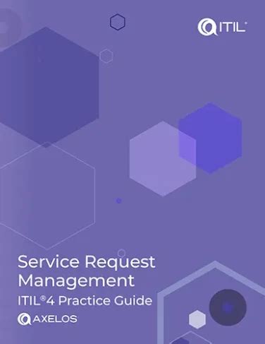 Service Request Management ITIL4 Practice Guide Paperback Book