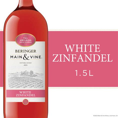 Publix Beringer Main Vine White Zinfandel Pink Wine Same Day Delivery