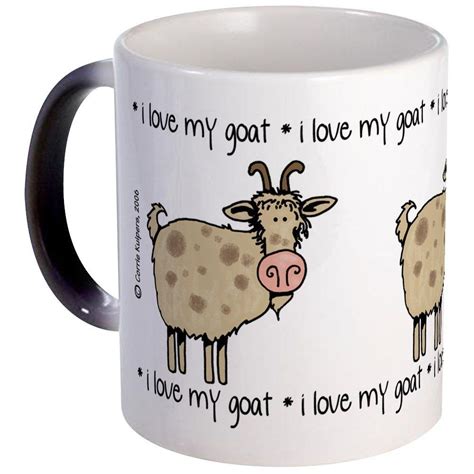 Cafepress I Love My Goat Unique Coffee Mug 11oz Coffee Cup