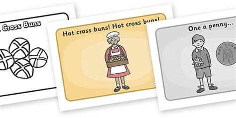 Hot Cross Buns Sequencing Twinkl