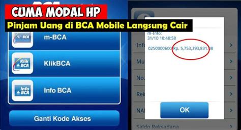 Bisa Dari Rumah Begini Cara Aktivasi Pinjam Uang Di BCA Mobile Pinjol