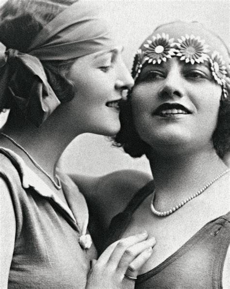 Vintage Photo Print Lesbian Couple Girlfriend Gay Love Art Black And