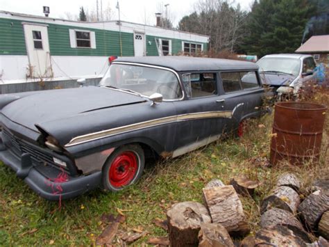 1957 Ford Ranch Wagon 2door Believe It A Del Rio Did Have It Fired Up