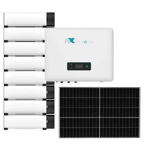 A Tronix Ax2 15kwp Pv Komplettanlage Mit Solarmodulen Und 161kwh Speicher Solar Sets