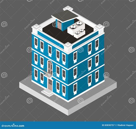 Vector Illustration On White Background Isometric Icon Representing