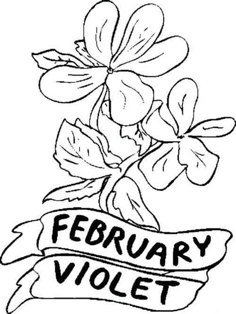 Printable February Coloring Pages Pdf Coloringfolder