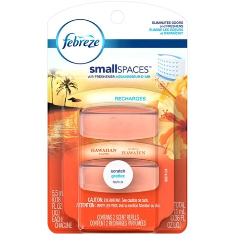 Febreze Small Spaces Febreze SmallSpaces Hawaiian Aloha Refills Air ...