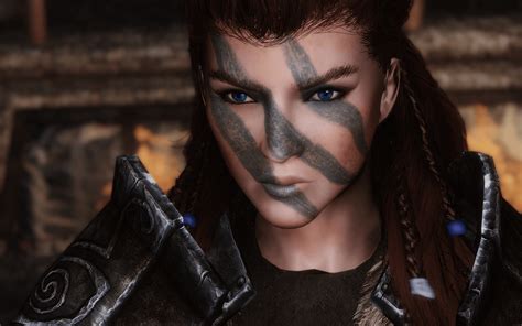 Portraits Of Skyrim Series Aela The Huntress V2 R Skyrim