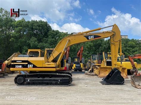 Caterpillar 320b Tracked Excavator For Sale China Shanghai Ka41329