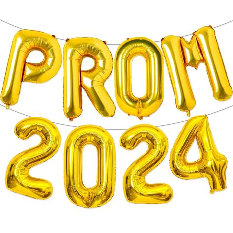 Buy Lhoavweprom Balloons Gold Inch Prom Party Graduation