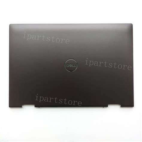 New For Dell Inspiron In Lcd Back Cover Lid W Hinges