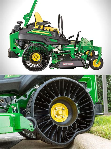 John Deere ZTrak 900 Mower Comes Equipped with Futuristic Airless ...