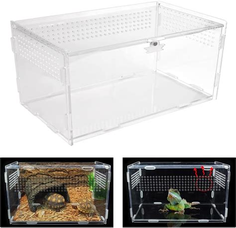 Lytivagen Insect Feeding Box Acrylic Reptile Breeding Box Reptile