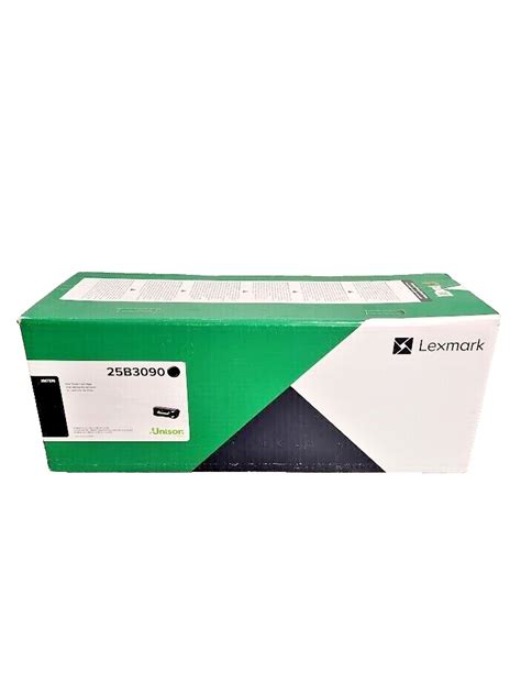 Genuine New Lexmark Toner Ctg 25b3090 Black For Lexmark Xm7370 Free