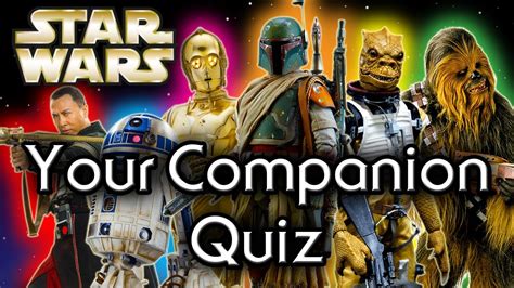 Find Out Your Star Wars Companion Star Wars Quiz Youtube