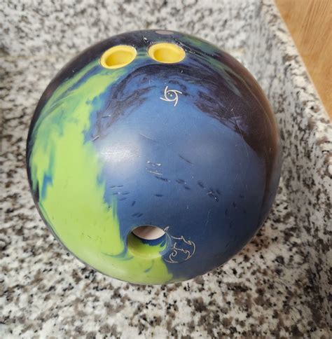 15 Lb Storm Super Nova Bowling Ball Used Drilled EBay