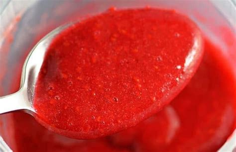 Raspberry Sauce Recipe Add A Pinch