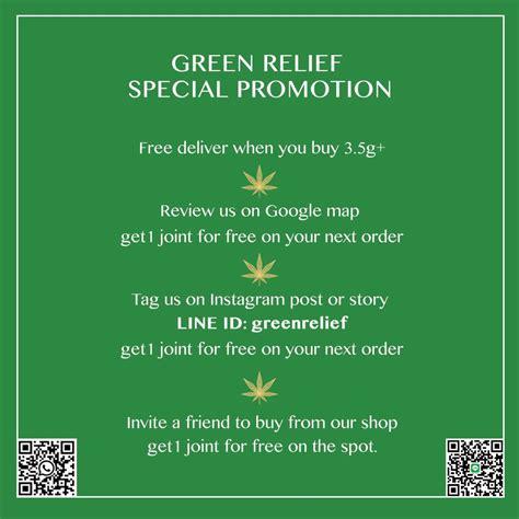 Green Relief - Cannabis Dispensary in Bangkok - ThaiWeedGuide