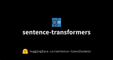 sentence-transformers (Sentence Transformers)