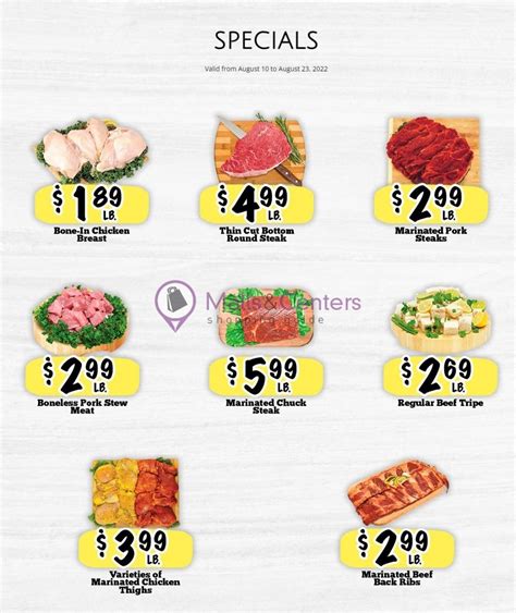 La Michoacana Meat Market Weekly ad valid from 08/10/2022 to 08/23/2022 ...