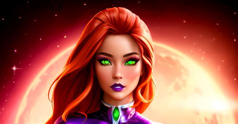 Sexy Fanart Ai Starfire Pixiv