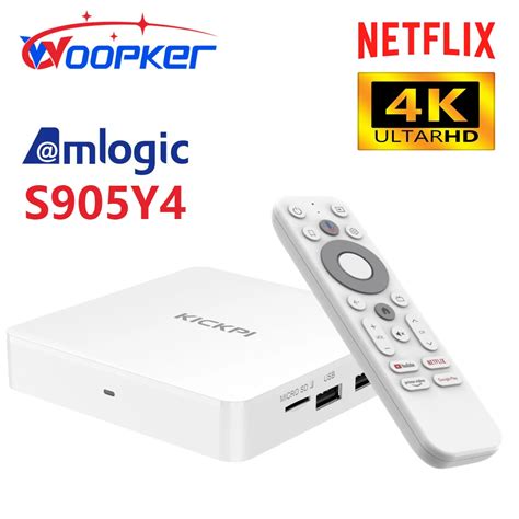 Woopker TV Box KICKPI KP1 Android 11 Google Netflix Certification 4K