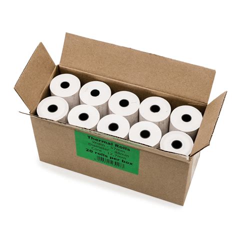 Thermal Printer Rolls 57 x 48mm (20 Rolls) PRO012 | Cash Processing Technologies