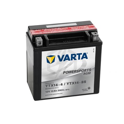 Batterie Moto Varta Ytx Bs V Ah A