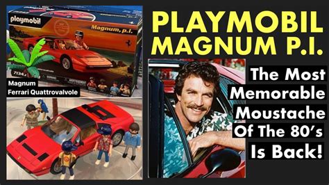 PLAYMOBIL MAGNUM P I SET New For 2023 The Most Memorable Moustache