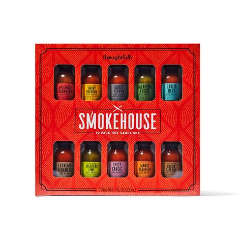 Buy Modern Gourmet Foods Smokehouse Hot Sauce Gift Set Flavours