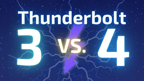 What’s the Difference Between Thunderbolt 3 and Thunderbolt 4?