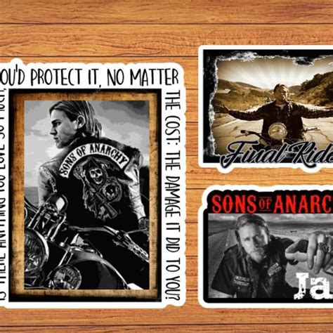 Sons Of Anarchy Card Etsy